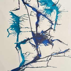 CORAL IN BLUE
