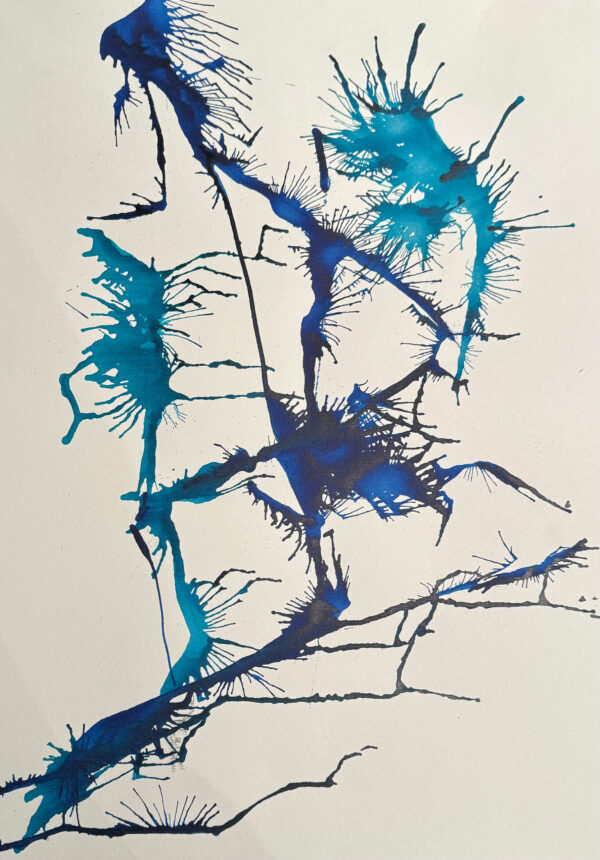 CORAL IN BLUE
