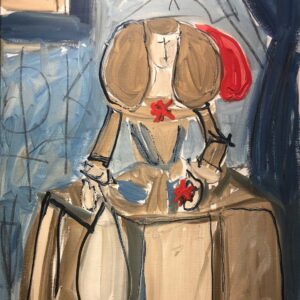 MENINA WITH FLOWER