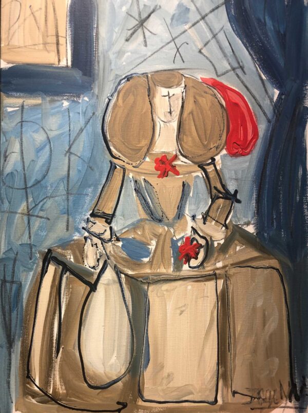MENINA WITH FLOWER